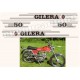 Kit autocollants stickers GILERA 5V 50 TOURING