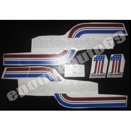 Autocollant stickers HARLEY DAVIDSON AMF SS 250