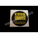 Autocollant sticker Rond d'huile Esso Uniflo