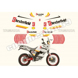 Autocollants - Stickers Yamaha super tenere xtz 660 année 2008 chesterfield