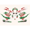 Autocollants stickers HONDA CBR 1000 RR CASTROL année 2011 