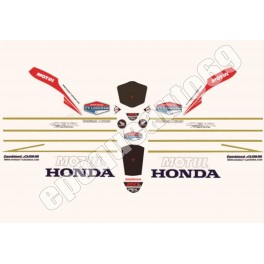 KIT AUTOCOLLANTS STICKERS HONDA CBR 1000 RR TT LEGENDS 2012