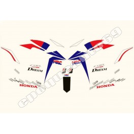  KIT AUTOCOLLANTS STICKERS HONDA CBR 1000 600 HRC 2008