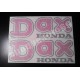 Kit "poutre" autocollants Stickers HONDA DAX