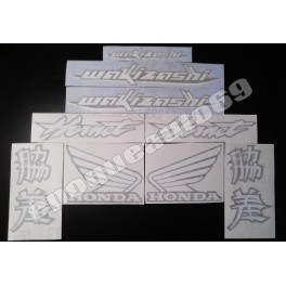 Kit Autocollants - Stickers honda hornet wakizash