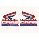 Kit Autocollants - Stickers ailes honda xr 600