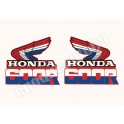 Kit Autocollants - Stickers ailes honda xr 600