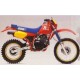 Autocollants - Stickers honda xr 600 de 1986