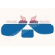 Kit Autocollants - Stickers honda xr 600 de 1990
