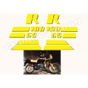 Kit autocollants - stickers bmw R 1100 GS année 1990