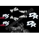 Autocollants - stickers suzuki 650 DRS de 1992