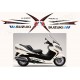 Autocollants - Stickers suzuki Burgman 400