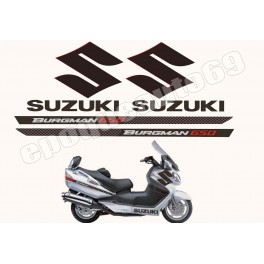 Autocollants - Stickers suzuki Burgman 650