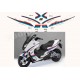 Kit autocollants -stickers bmw C600 sport "SBK"