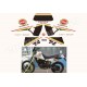 Autocollants - Stickers Cagiva T4 350 LUCKY EXPLORER