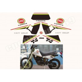 Autocollants - Stickers Cagiva T4 350 LUCKY EXPLORER