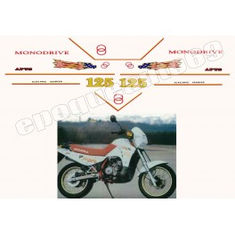 Autocollants - Stickers GILERA FAST BIKE 125