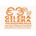 Autocollants - Stickers GILERA MXR 125