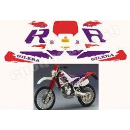 Autocollants - Stickers GILERA RC 600 ANNÉE 1989