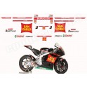  KIT AUTOCOLLANTS STICKERS HONDA CBR 1000 600 MOTO GP 2011 SAN CARLO