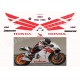 KIT AUTOCOLLANTS STICKERS HONDA CBR 1000 RR REPSOL 2013 