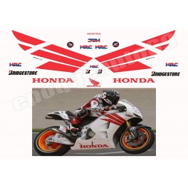 KIT AUTOCOLLANTS STICKERS HONDA CBR 1000 RR REPSOL 2013 