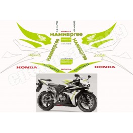 Autocollants stickers Honda CBR 1000 /600 hannspree