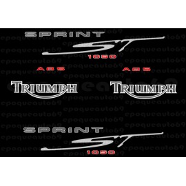 Kit autocollants Stickers triumph sprint st 955 année 1999