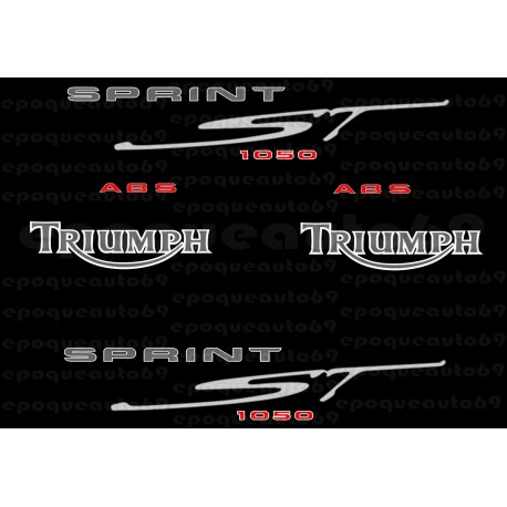 Kit autocollants Stickers triumph sprint st 955 année 1999