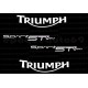 Kit autocollants Stickers triumph sprint st 955 année 1999