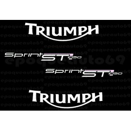 Kit autocollants Stickers triumph sprint st 955 année 1999