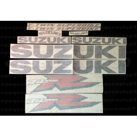 Autocollants - Stickers Suzuki TL 1000S année 1997 version noir