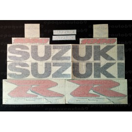 Kit autocollants stickers Suzuki GSX-R 1000 2004 version gris/ noir