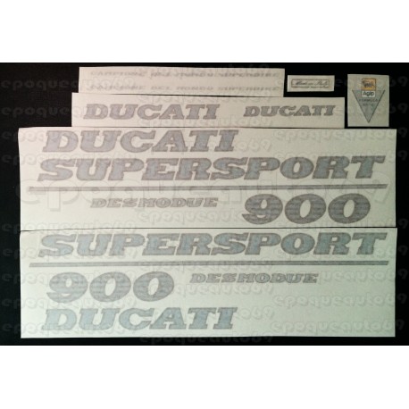 Kit autocollants -stickers ducati 900 Supersport (1)