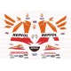 Autocollants - Stickers Honda CBR 954RR Fireblade