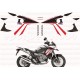 Kit autocollants - stickers Honda 1200 Crosstourer