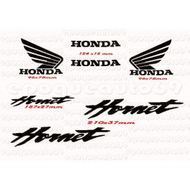 Kit Autocollants - Stickers honda hornet 
