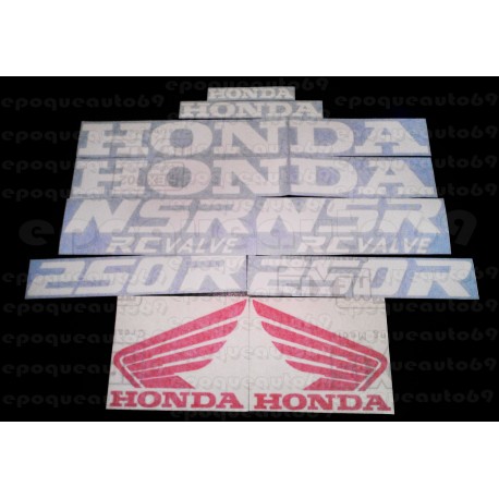 Kit Autocollants - Stickers honda NSR 250 R