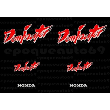 Kit autocollants Stickers Honda Dominator complet