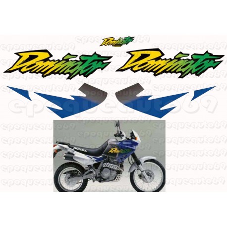 Kit autocollants Stickers Honda Dominator 650 RD 02 année 1995