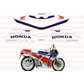 Autocollants - Stickers Honda VFR 1000 année 1984