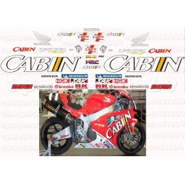 Autocollants - Stickers Honda VTR 1000F Firestorm année 2001