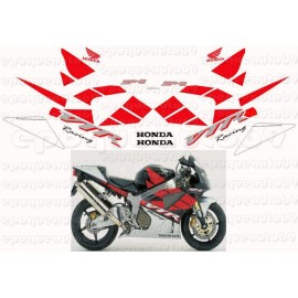 Autocollants - Stickers Honda VTR Castrol