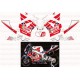 Autocollants - Stickers Honda VTR Sp2 Castrol