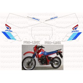 Kit Autocollants - Stickers honda xr 600 de 1986