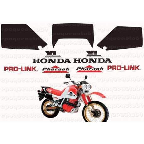 Kit Autocollants - Stickers honda xlr 600 de 1985