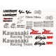 Autocollants - Stickers Kawasaki Ninja 
