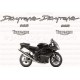 Kit autocollants Stickers triumph daytona 955 année 2004