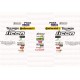 Kit autocollants Stickers triumph tiger 1050 année 2011
