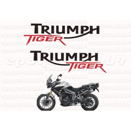 Kit autocollants Stickers triumph tiger année 1993